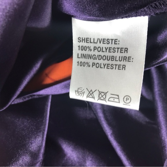 Jacques Vert Maxi Dress Size 16, Lined Flower Pattern, Butterfly Sleeves - Picture 7 of 8